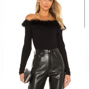 OW Intimates MIRANDA Feather Bodysuit